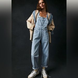 We The Free Ziggy Demin Overalls in Bleu Moon Size XS